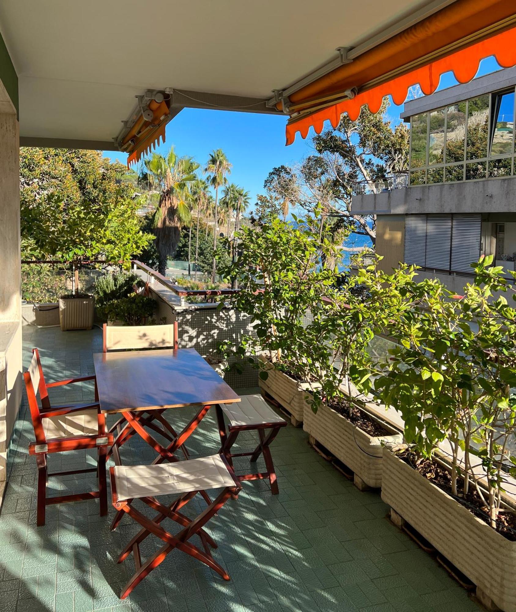 Tre Ponti Beach Apartment - Terrazzo Vista Mare ซานเรโม ภายนอก รูปภาพ